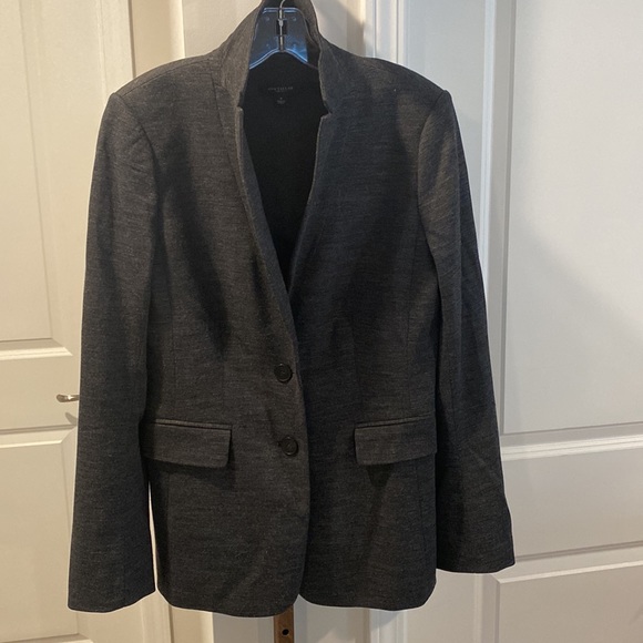 Ann Taylor Heather Gray Blazer - Picture 2 of 10